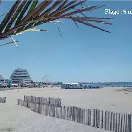 Apartmán Le Dina Robin - Studio Clim, Centre-Ville, Plage 200M *