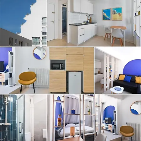 Le Dina Robin, 5mn A Pied, Wi-fi, Parking Prive A 5 Min Apartment *